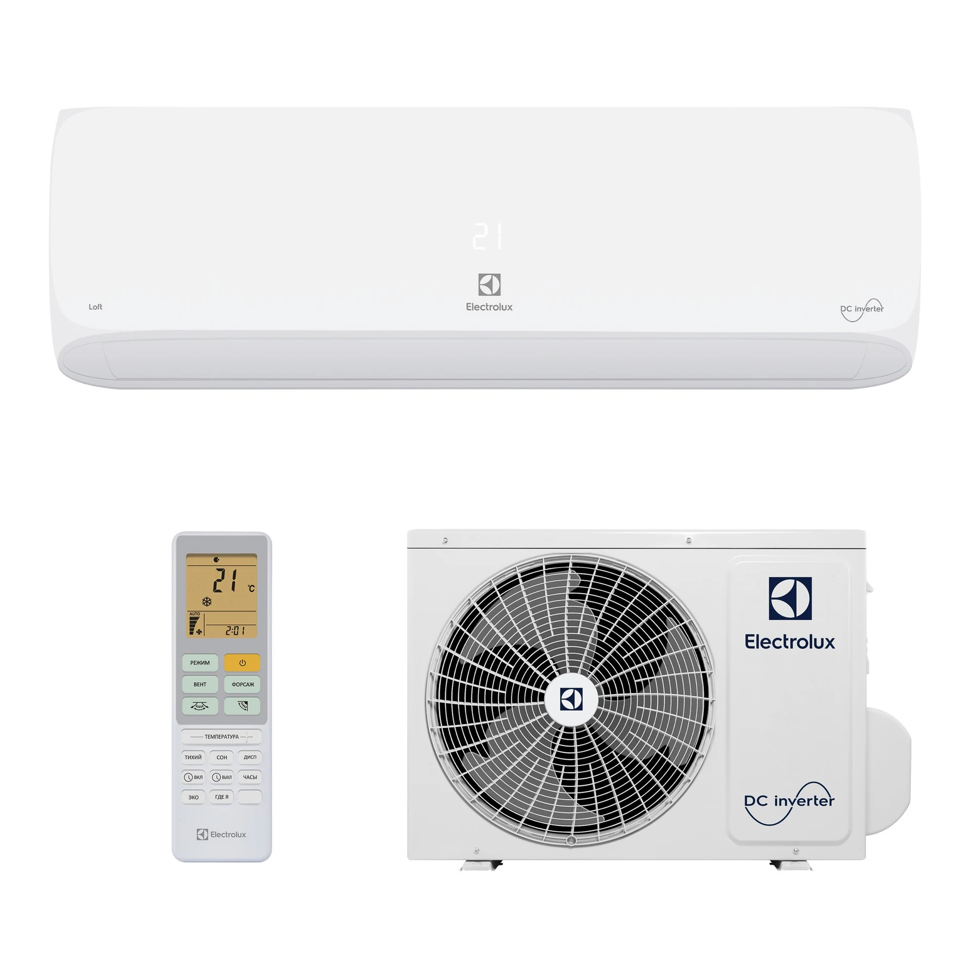 Кондиционер Electrolux Loft DC EACS/I-09HAL/N8
